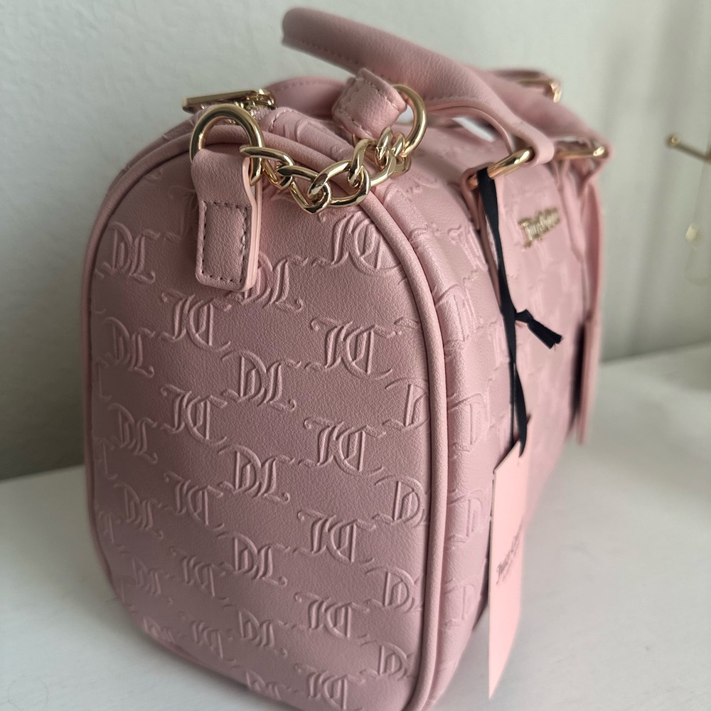 Juicy Couture Pink Diamond Fame Satchel - Picture 2 of 3